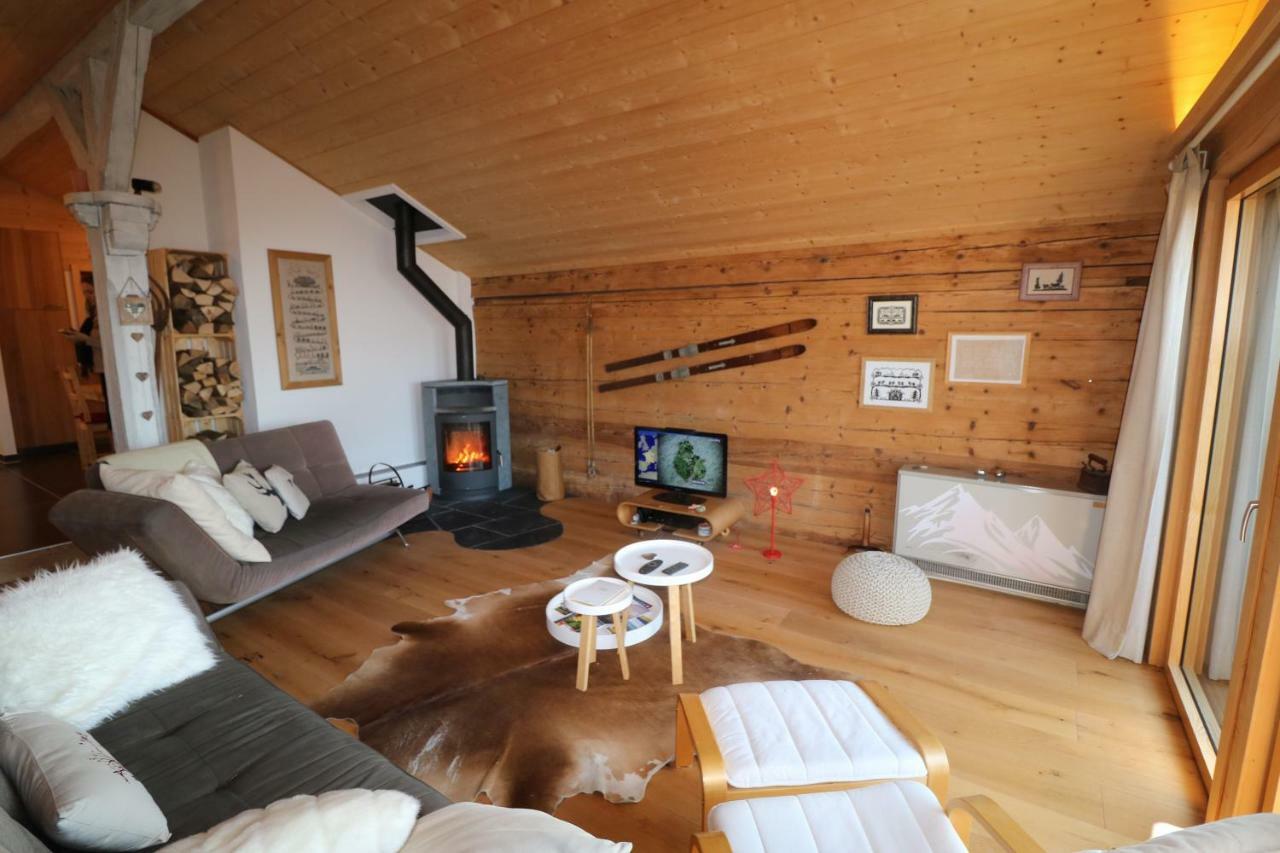 Chalet Rouge Coeur Bex Zewnętrze zdjęcie