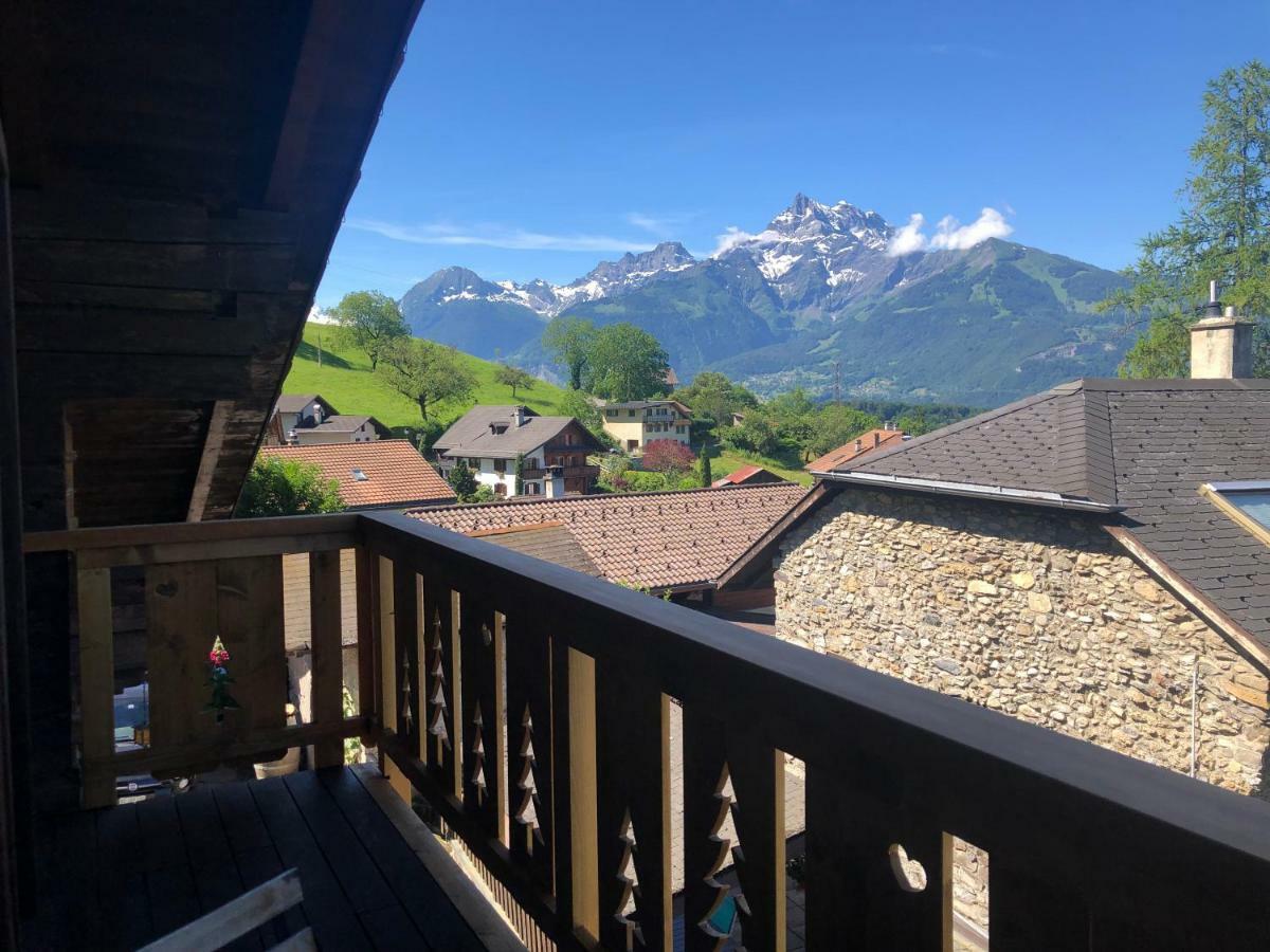 Chalet Rouge Coeur Bex Zewnętrze zdjęcie